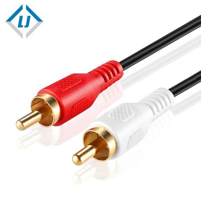 China High Quality 8k 60Hz Speaker Colorful Braided Factory LJ Metal Plug Extension Male to 3.5mm to 2.5mm Male Audio Cable for sale