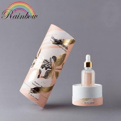 China Recycled Materials Recycled Kraft Cardboard Paper Tube Cardboard Essential Oil Tube Packaging for sale