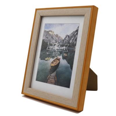 China Customized Color High Quality Hot Selling Plastic Picture Frame WPC Picture Frame Wall Picture Frame Home Decoration Table Portrait for sale