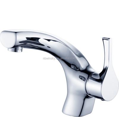 China Wholesale Faucets Low Price Single Metered Brass Basin Faucet for sale