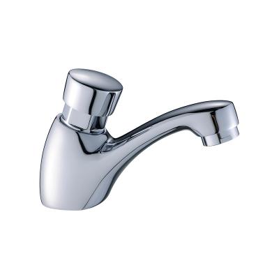 China Basin Faucet Push Button Brass Faucet For Public Use for sale