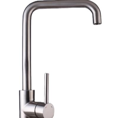 China Pull Out Good Spray Price Stainless Steel Single Handle Kitchen Faucet for sale