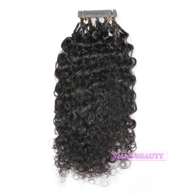 China 6D Indian Hair Extensions VMAE 11A Virgin Hair Extension 100g Prebonded Indian Hair 3A 4A 4B 4C 6D Hair Extensions for sale