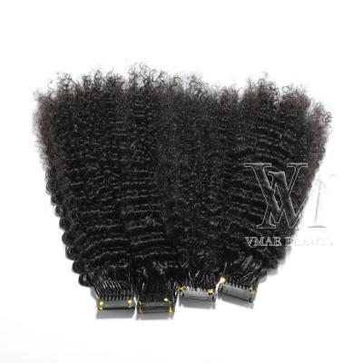 China 3C 4A 6D Pre Bonded Single Drawn Mongolian Natural Color 3C 4A 6D Hair Extension VMAE 50g 1g/s Pre Bonded Hair Extension for sale