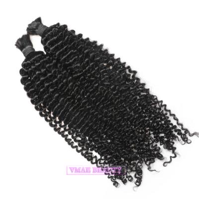 China 100g Malaysian Remy Curly Loose Curly Human Hair VMAE Curly Loose Virgin Human Hair Raw Loose Hair Extension 100g for sale