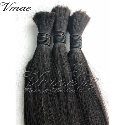 China Brazilian European Double Drawn Straight Hair Bulk Ramy Bulk Human Hair Hair Extension #1#1B#2#4#27#613#60 Hair Extension VMAE Hair Extension for sale