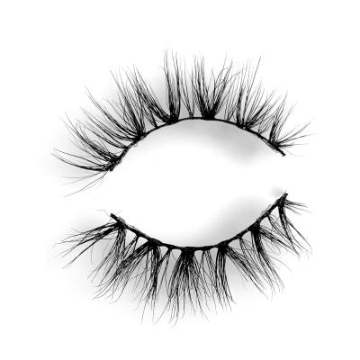 China Fluffy Lash Mink False Eyelashes Natural Long 3d Mink Wholesale Vendor False Eyelashes for sale