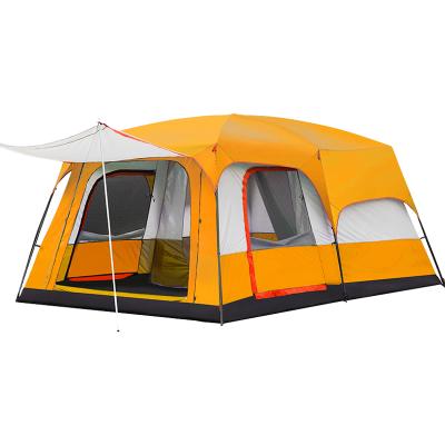 China Diagonal bracing type 8 9 10 person folding outdoor tent glamping waterproof tents for sale for sale