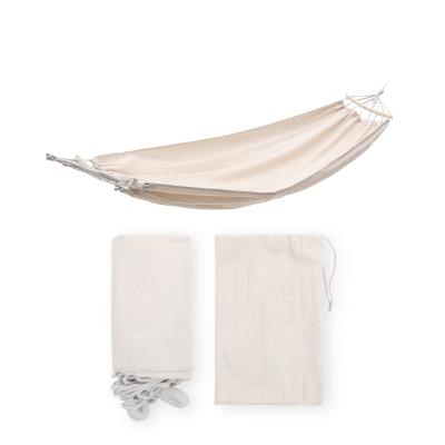 China Durable Cotton Canvas Hammock Set Up Easy Hanging Hammock Fashion Design Modern Hammock for sale