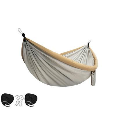 China Portable Camping Hammock Garden Double Size Hammock Hammock Bed Durable Inflatable Outdoor Two Person Tpu Material for sale