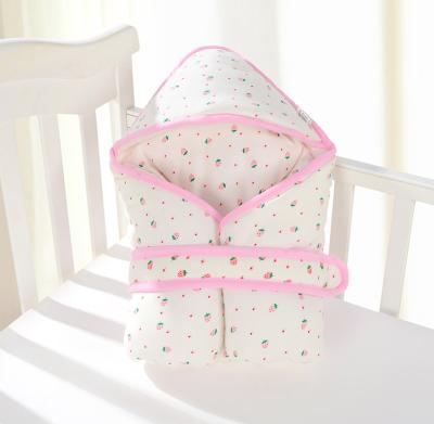 China Antibacterial Cotton Sleeping Bag Baby Sleeping Bag Blanket Mat Muslin Sleeping Bag For Winter for sale