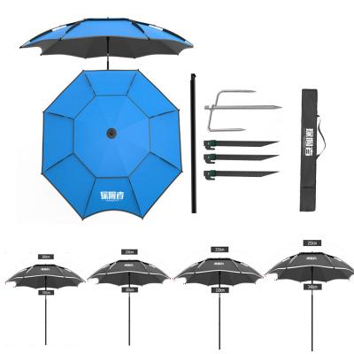 China Unique 2M/2..2M/2.4M/2.6M Wide Outdoor Sunshade Sun Shade Patio Umbrella Waterproof And UV Protection For Beach Garden Pool Pole Fishing Aluminum Umbrella for sale