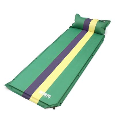 China Single and double use durable inflatable air mattresses and can be spliced ​​sleeping pad for camping for sale