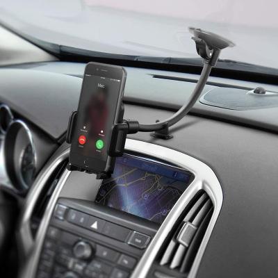 China Universal Fit Phone Holder, Easy Car Phone Mount Clamp, Ultimate Handsfree Phone Holder for Car Dashboard for sale