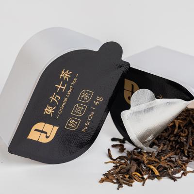 China Loose Tea Chinese High End Brands Health Drinking Raw Puer Tea For Friends for sale