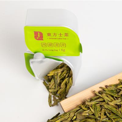 China Tea Loose Box Packing Fresh Healthy Western Chinese Dragon Well Green Tea Leaves Lake for sale