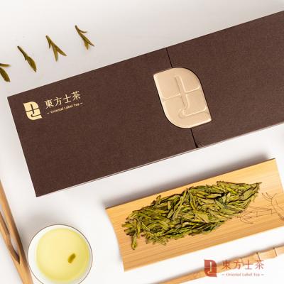 China Premium Traditional Western Chinese Dragon Well Green Tea Loose Modern Style Lake Tea New for sale