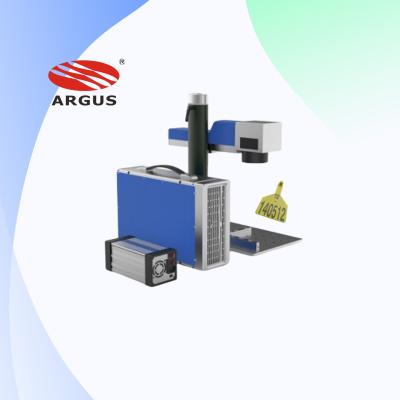 China Argus Programmable High Speed ​​Fiber Laser Machine Aluminum Laser Marking Engraving Machine For Metal for sale