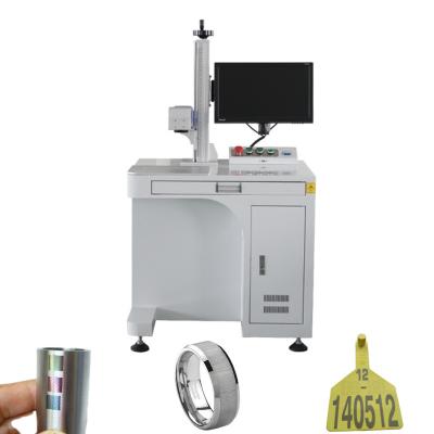 China Automatic Focus Fiber Laser Marking Machine Programmable Fiber Laser Marking Machine Jewelry for sale