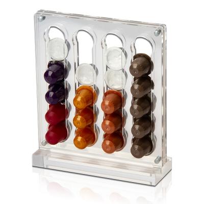 China Viable Wholesale Coffee Pod Home Kitchen Storage Nespresso Vertuo Capsule Holder for sale