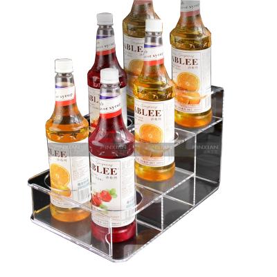 China Viable Custom Clear Acrylic Cup Holder Beer Mug Rack Factory Factory Wine Rack for sale