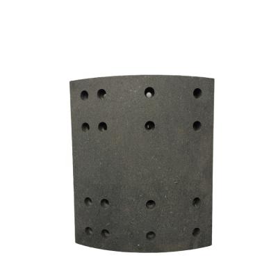 China High Quality 4551 A FUWA Truck Non-Asbestos 189*220 15/18.5 Brake Lining for sale