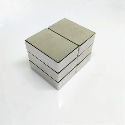 China N52 industrial magnet ndfeb block magnet industrial super strong permanent magnet rare earth neodymium rectangular magnet for sale