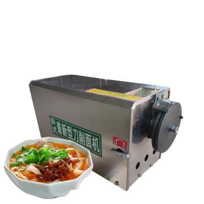 China Hotels horizontal knife-cut noodle making machine shaved noodleplaned noodles making machine for sale