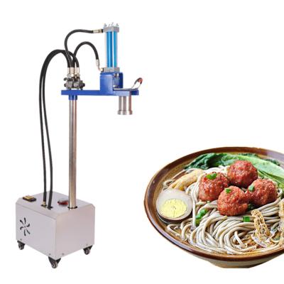 China Hotels Commercial Hydraulic Automatic Flat Fresh Pasta Noodle Making Machine for sale