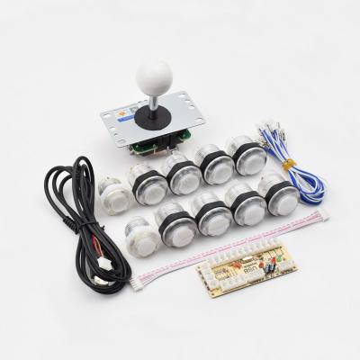 China 1 PC DIY Arcade Kit USB Players Encoder + Sanwa Joystick + High Quality Sanwa Buttons for Mame Parts 24mm/28mm for sale