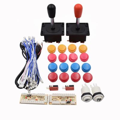 China Manufacturer Direct Wholesale Joystick With Clip Button USB Panel DIY Arcade Kit 24/30mm for sale