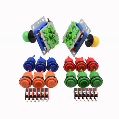 China High Quality Energetic Long Axis Joystick American Push Button DIY Arcade Kit For Game Machine 30mm for sale