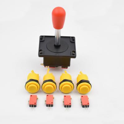 China Direct Wholesale Low Price Electronic Game Parts Factory Delay Push Buttons and Joysticks DIY Arcade Zero Kit 30mm for sale