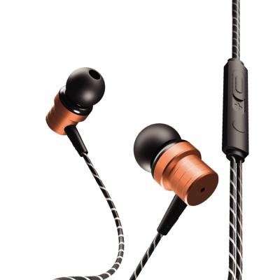 China Factory Sports In-ear Stereo Earbuds With MIC And Volume Control In-ear Wired Headphones For Mobile Phone for sale