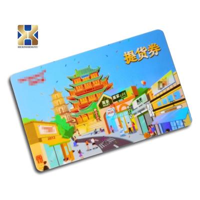 China Super Merchandising Factory Price Customized Printing Coupon Gift Voucher Card With Custom LogoProfessional Discount Voucher for sale