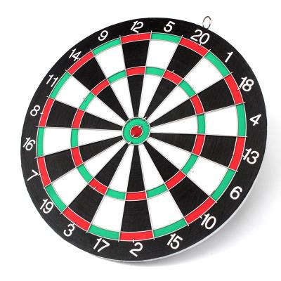 China Indoor Sports Entertainment Portable Set Wholesale Home Fitness Target Dish 17 Inch Paper Dart Board for sale