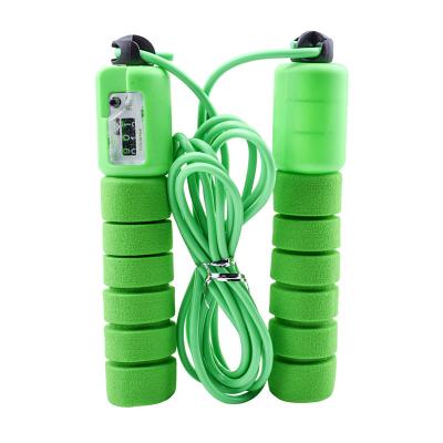 China Production Heavy Professional Fitness Jumping Rope Fitness Quality PVC Adjustable Weighted Jump Rope for sale