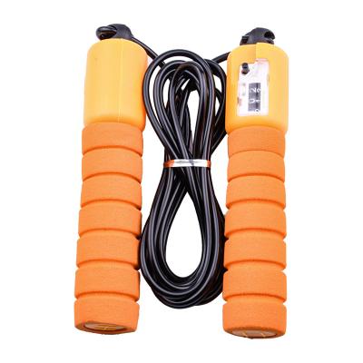 China Production Heavy Professional Fitness Weighted Jump Rope Account Fitness Quality PVC Adjustable Weighted Jump Rope for sale