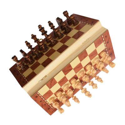 China Wholesale Folded Indoor Game Wooden Chess Board Game For Chess Board Moving Game for sale