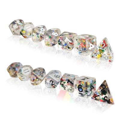 China Fitness Die Cut Transparent Resin Indoor Set Multi-Sided Dies for sale