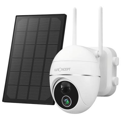 China NIGHT VISION K&F Concept Camera Solar Security Camera Outdoor Solar Powered Security Camera for sale