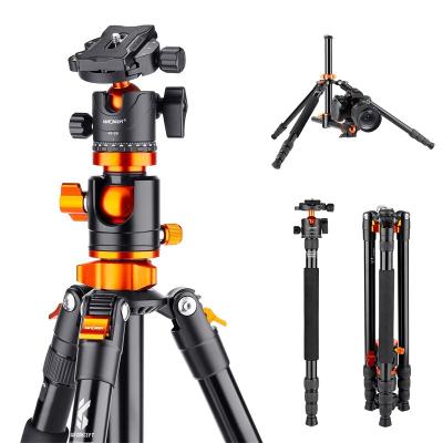 China K&F PORTABLE Concept Customized Tripod Mount Tripod Stand Holder Mini Tripod 360 Degree Rotation Folding Camera Camcorders for sale