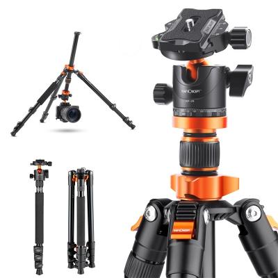 China K&F Concept PORTABLE Video Portable Aluminum Professional Tripod Flexible Mobile Stand Tripod Stand For Camera Dslr for sale