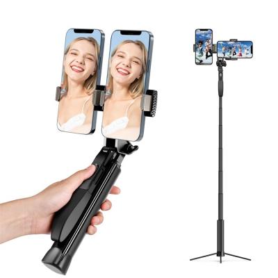 China Handy Portable Flexible New Products Portable Foldable Selfie Stick With Tripod 4.7~15.6 inch Smartphone/Tablet for sale