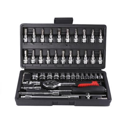 China Household Tool Kit Canpro 46pcs Chinese Combination 1/4