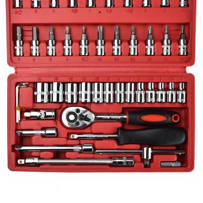 China Best Selling Professional Household Tool Kit Camdo Tool 46pcs Socket Wrench Sets for sale