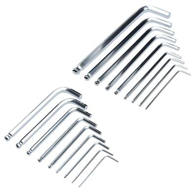 China Cr-v 36pcs Allen Wrench Set Metric Size Ball End Hex Wrench JL034 for sale