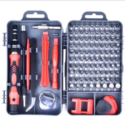 China Screwdriver 115 in 1 Precision Screwdriver Set Professional Screwdriver Bit Set Magnetic Electronics Repair Tool Kit for sale