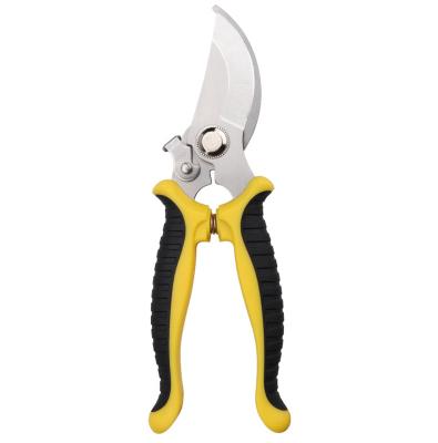 China Professional Long Length CANPRO PVC Handle Garden Pruner Scissors for sale