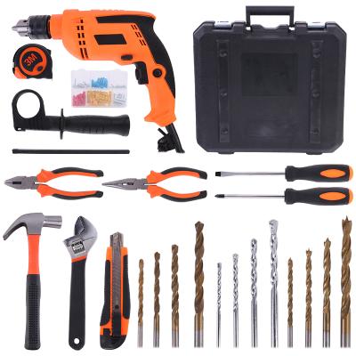 China Durable Germany Professional Quality Tool In Shop Household Machine- Cordless Combo Box Set Mechanic Drill Tool Kit for sale